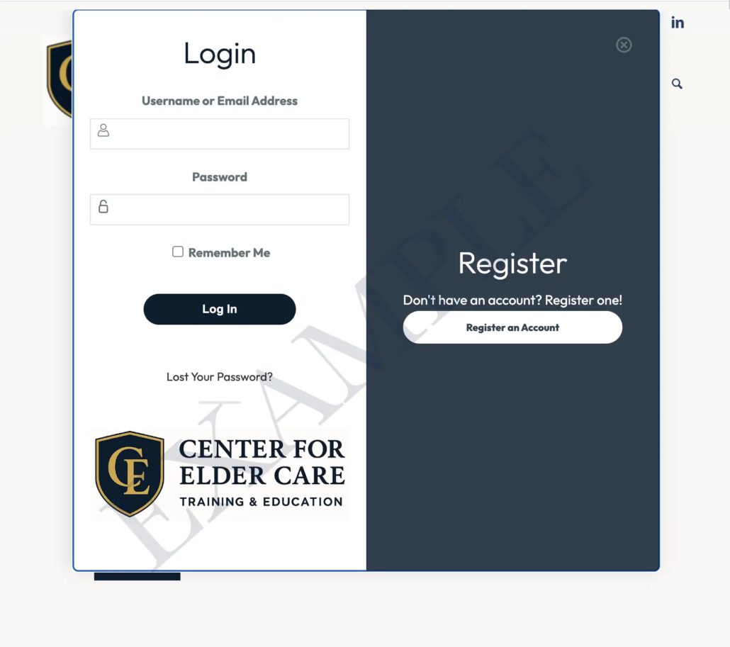 register profile